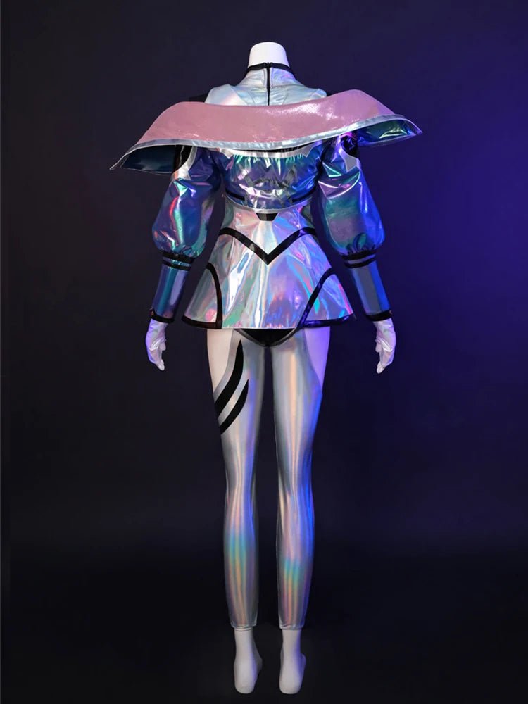 Costume Cosplay Seraphine LOL Battle Dove Anima Squad - Tenue Halloween Femme