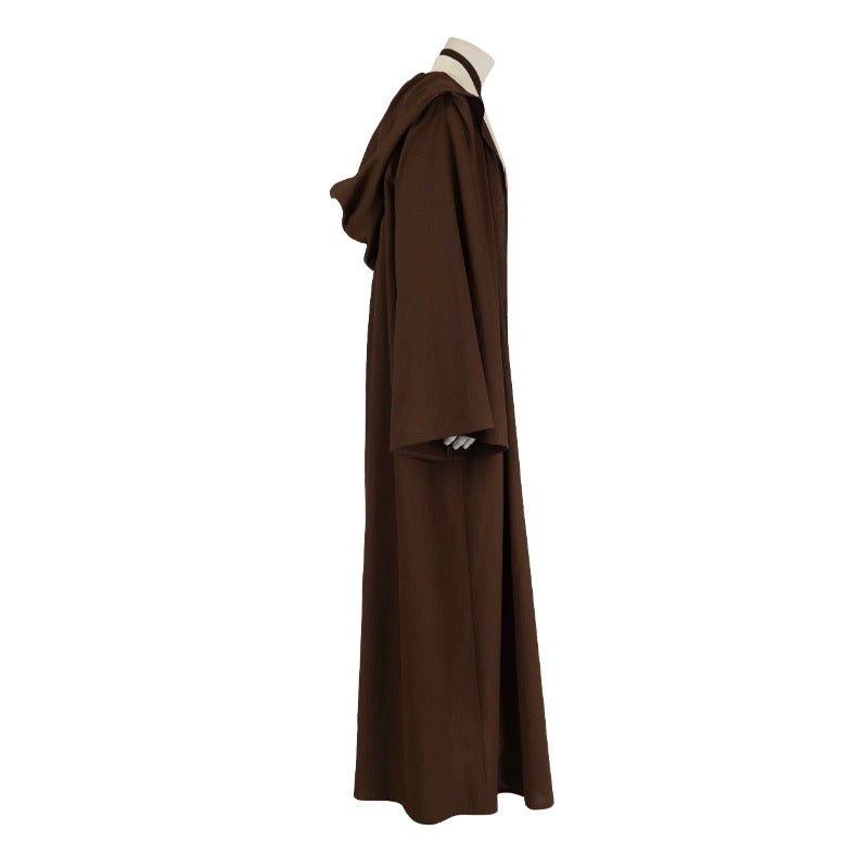 Costume Cosplay Obi-Wan Kenobi Robe Complète pour Halloween et Fêtes