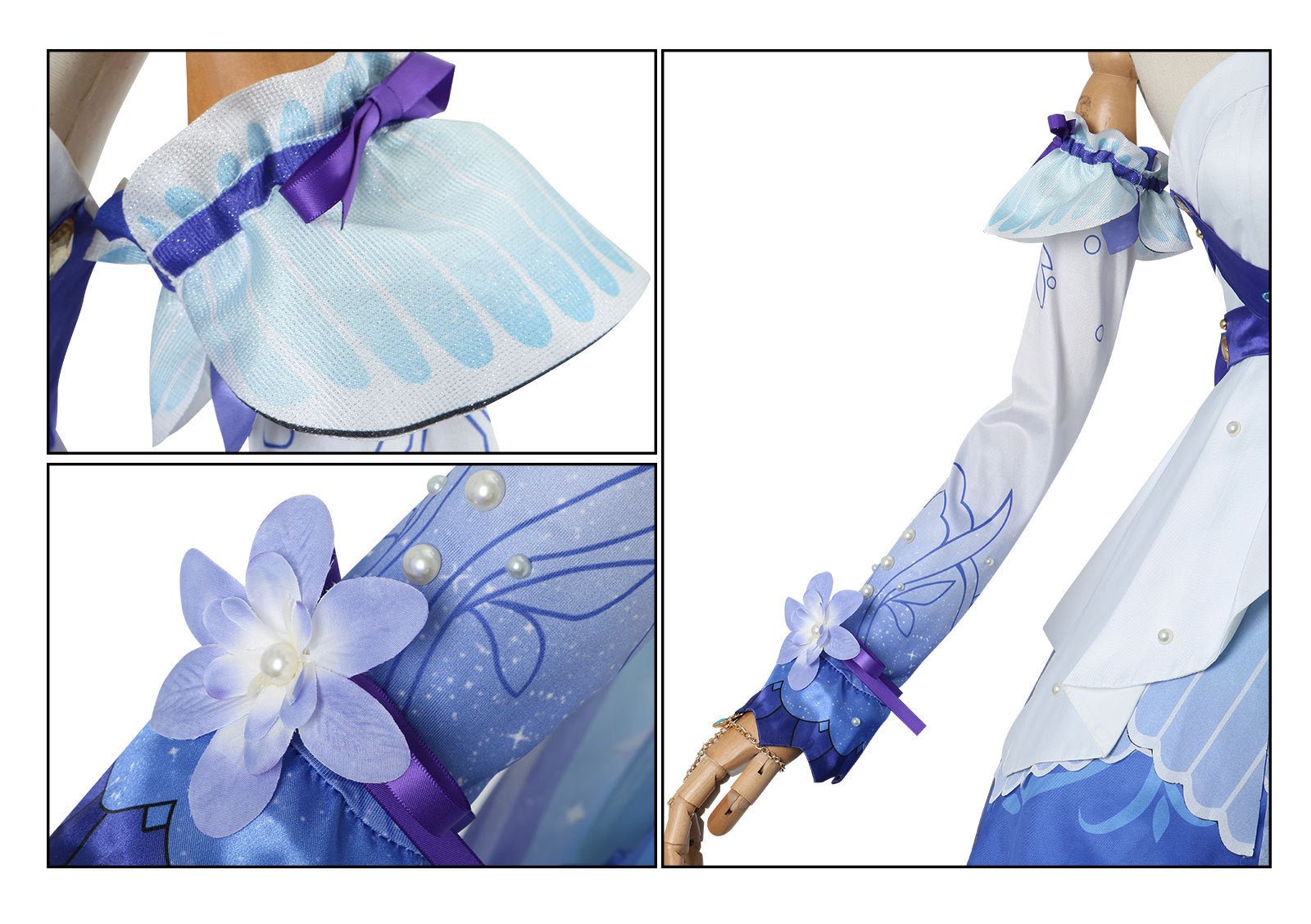 Costume Cosplay Genshin Impact Nilou – Tenue Élégante Chabon Breath