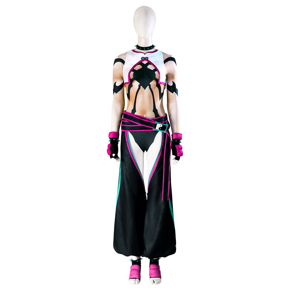 Costume Deluxe Juri Han Street Fighter VI - Ensemble Complet pour Fans