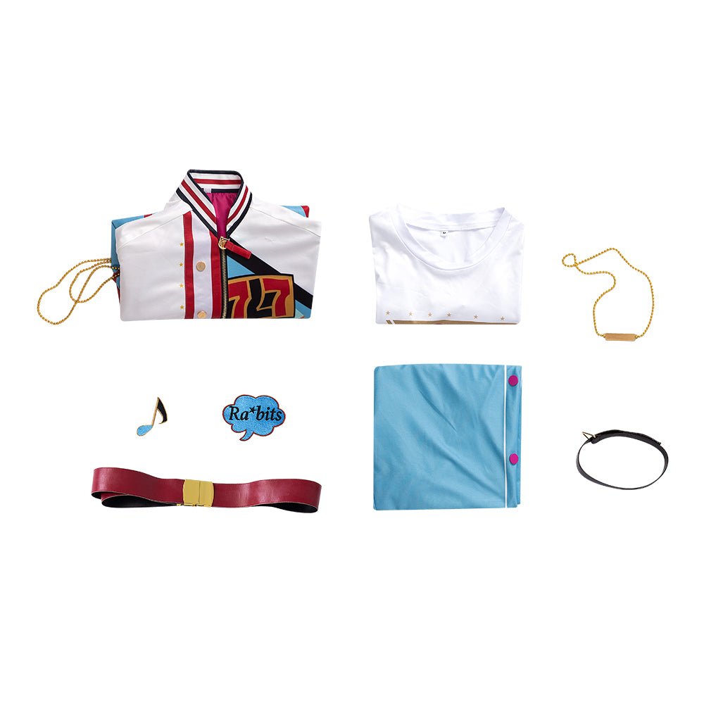 Costume Cosplay 7e Anniversaire Ensemble Stars - Veste, Chemise et Pantalon pour Hommes