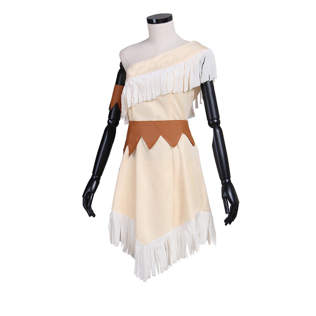 Costume Cosplay Disney Pocahontas | Robe Élégante Pocahontas pour Halloween et Événements Thématiques Disney