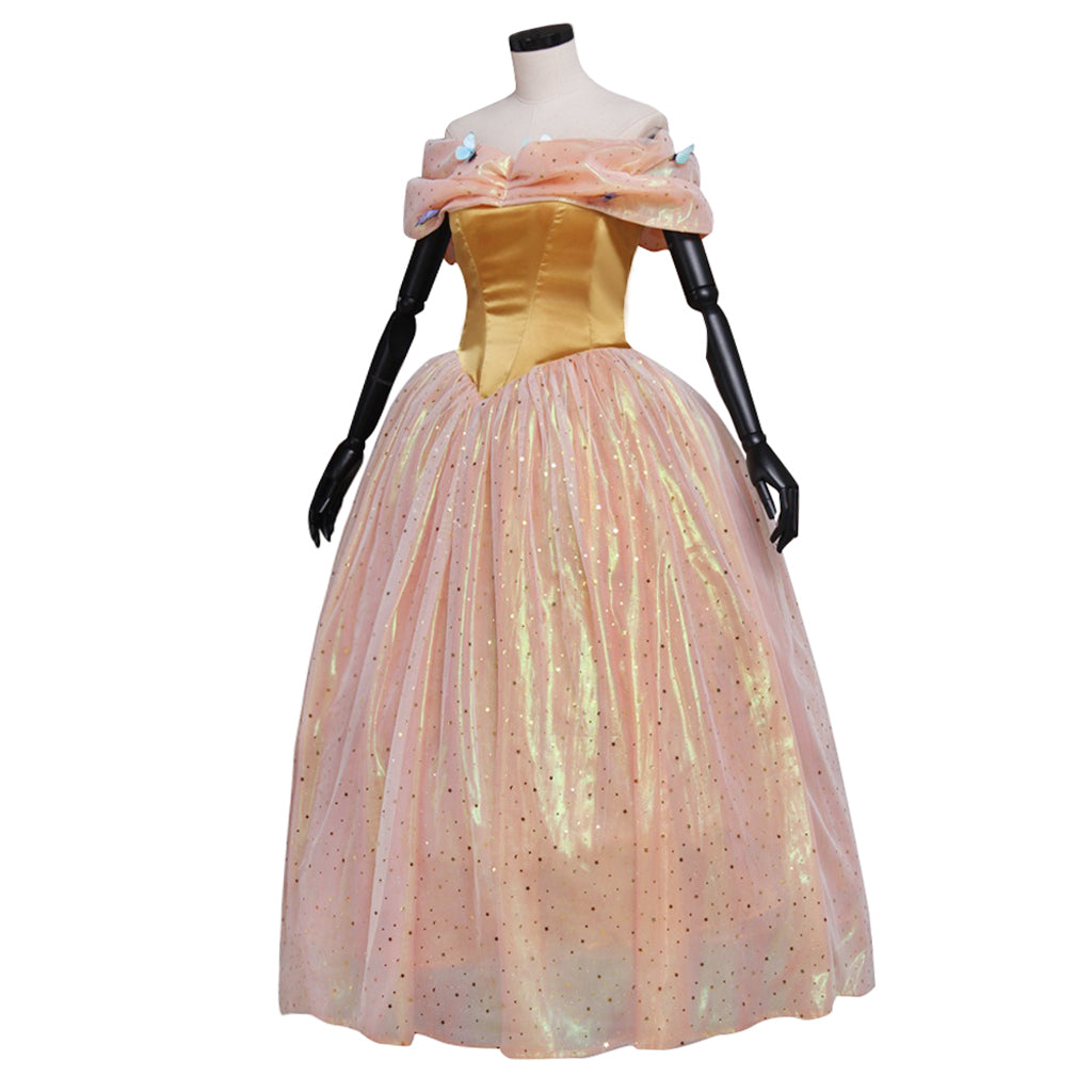 Série de Costumes Cosplay Disney Cinderella: Princesse, Prince, Belle-mère et Domestique