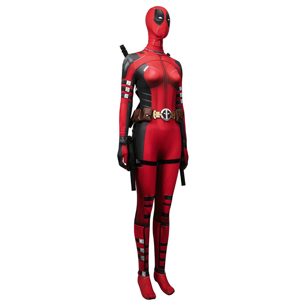 Deadpool 3 Hoodie Cosplay Femme – Inspiré par Deadpool & Wolverine, Wade Wilson Kidpool