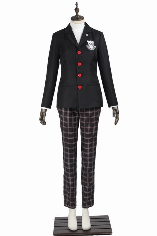 Costume Cosplay Persona 5 Joker pour Adultes – Fête, Halloween, Usage Quotidien