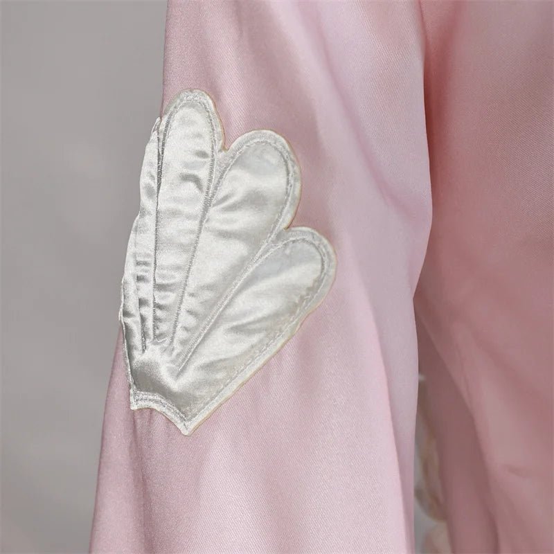 Costume Cosplay Genshin Impact Sangonomiya Kokomi Nouveau Style - Robe Manteau Rose pour Femmes