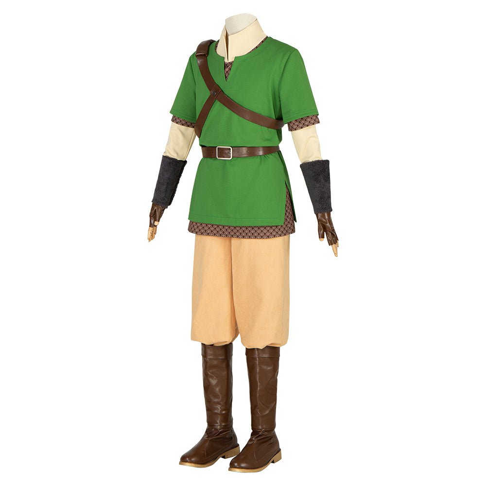 Costume Cosplay Link Épée du Ciel - Tenue Héroïque Inspirée du Jeu pour Fans