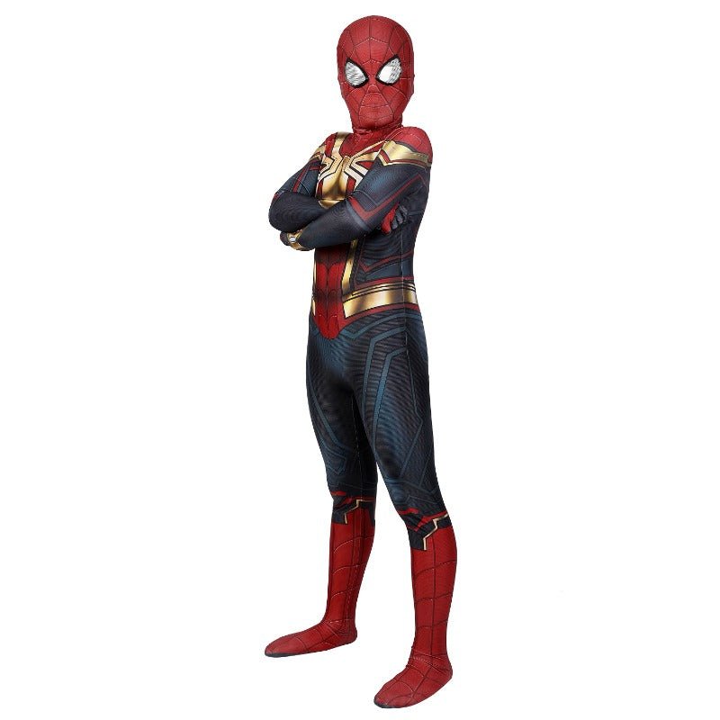 Costume Cosplay Enfant Iron Spider No Way Home, Version Halloween