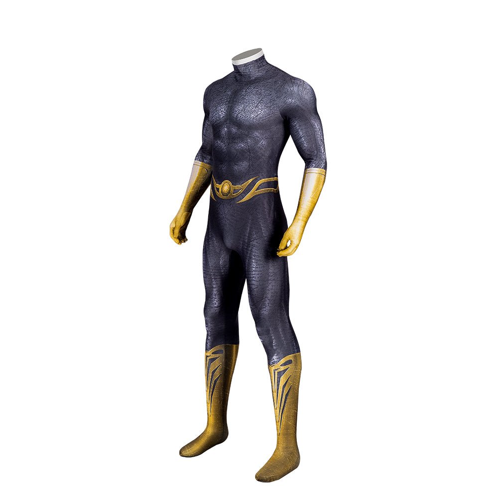 Costume Cosplay Black Adam Complet avec Robe et Masque pour Hommes - Halloween et Conventions