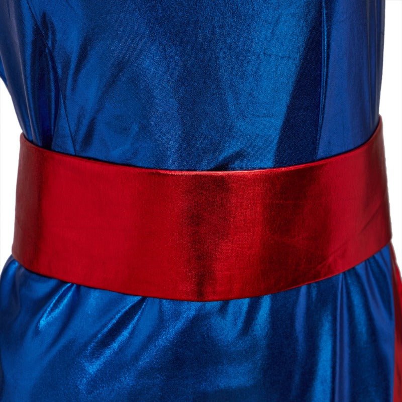 Costume Cosplay Chichi Dragon Ball - Robe Cheongsam Bleu Sexy