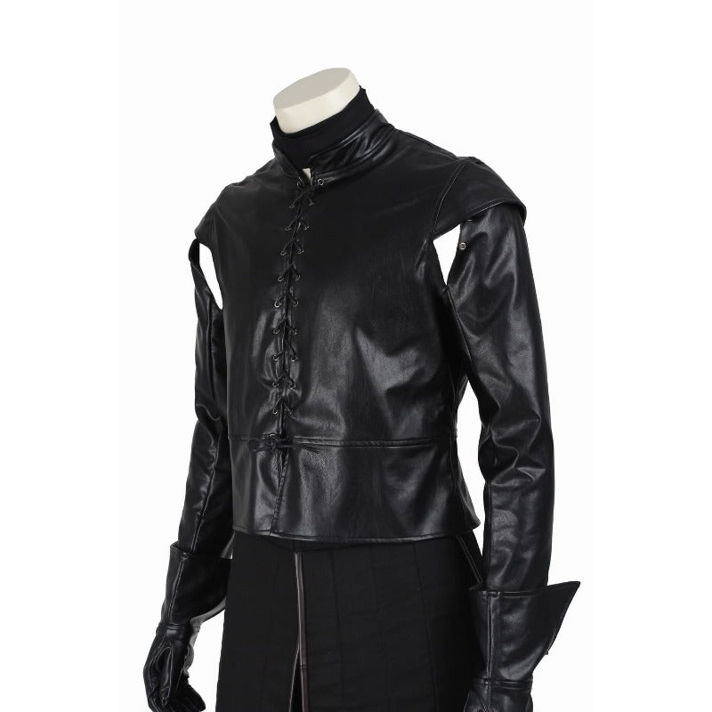 Costume Cosplay Jon Snow - Tenue de la Garde de Nuit pour Hommes Halloween & Carnaval