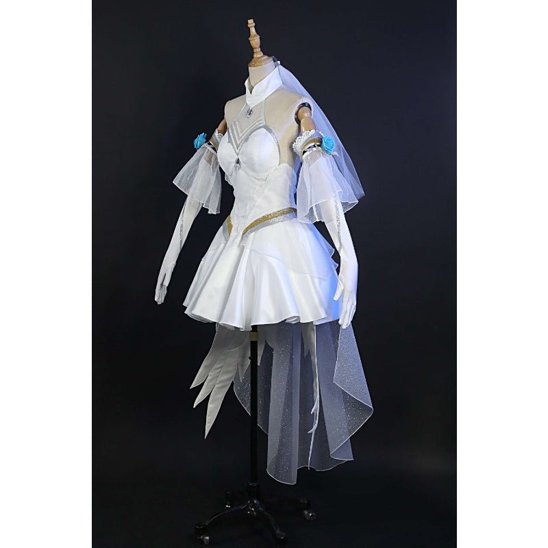 Robe de Mariee Cosplay Lux Rose Cristal - Costume de Lux de League of Legends