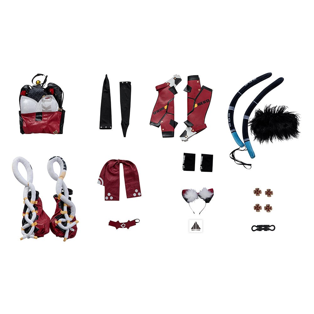 Costume Cosplay Mana Nekomiya de Zenless Zone Zero - Ensemble Complet avec Accessoires