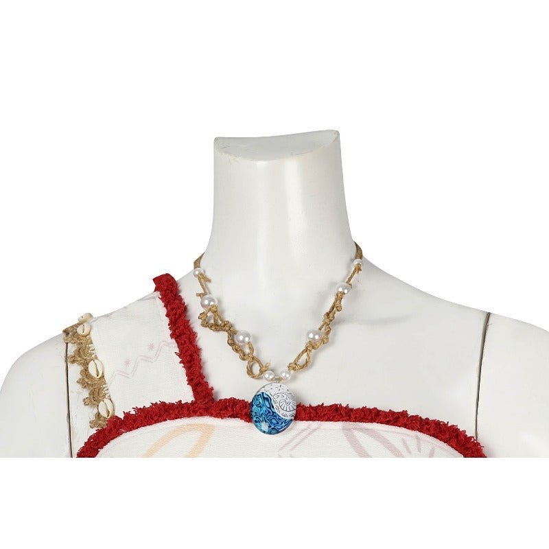 Ensemble Cosplay Moana 2 pour Femmes - Costume de Spectacle pour Romance Océanique