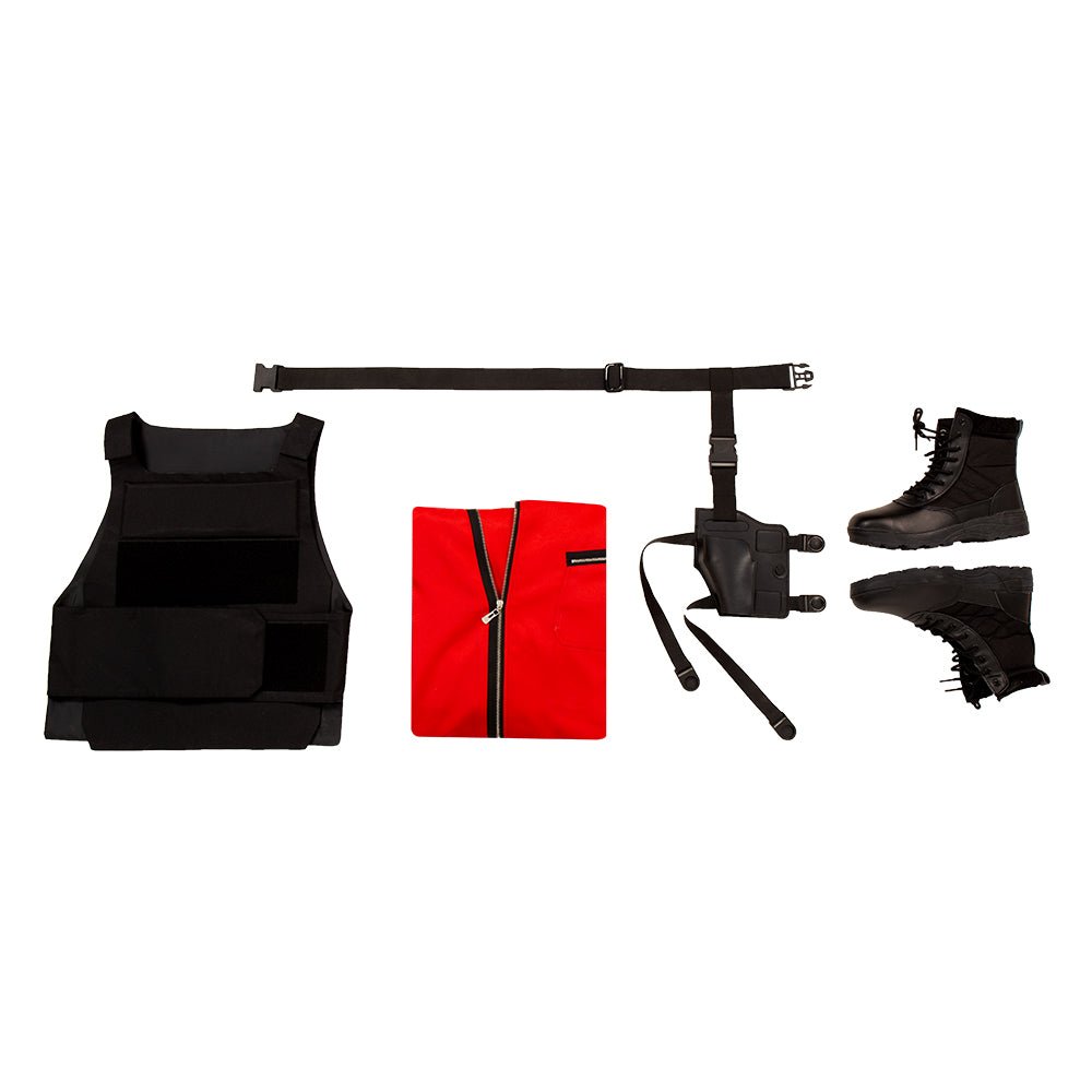 Costume Cosplay Équipe Dali Saison 5 Paper Money Heist - Tenue de Performance pour Halloween Homme et Femme