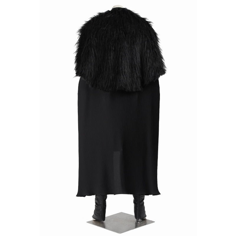 Costume Cosplay Jon Snow - Tenue de la Garde de Nuit pour Hommes Halloween & Carnaval