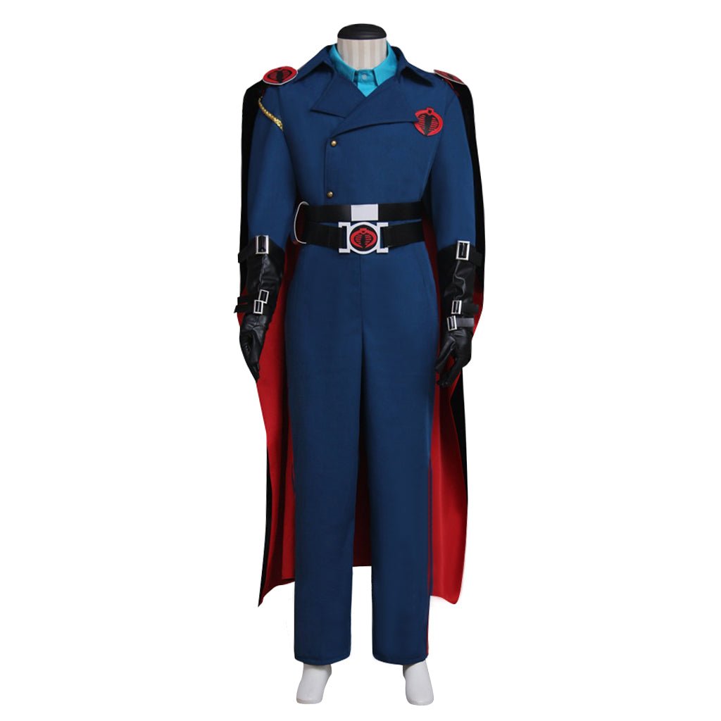 Costume Cosplay Commandant Cobra de G.I. Joe : L'ascension - Ensemble Complet Avec Cape