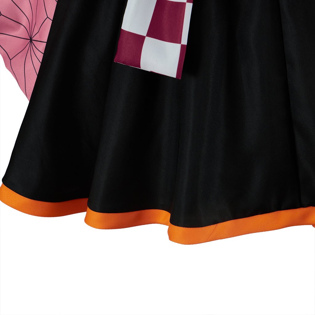 Costume Cosplay Kimono Nezuko de Demon Slayer – Tenue Authentique d'Anime