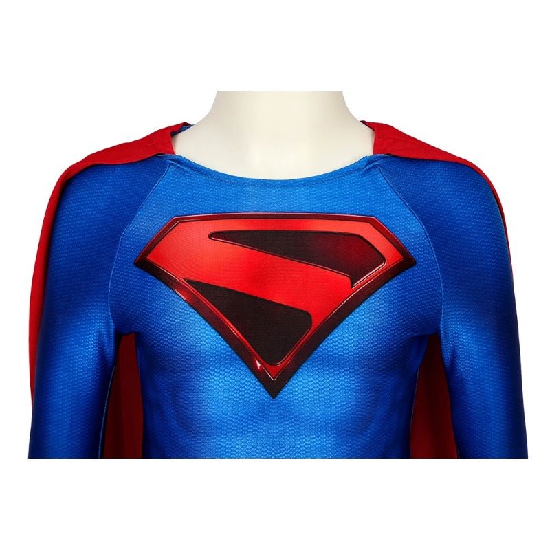 Costume de Cosplay pour Enfants Superman Kal-El Clark Kent de Crise sur les Terres Infinies