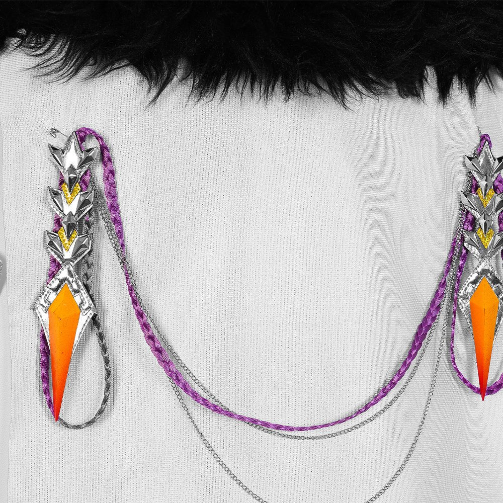 Costume Genshin Impact Cape Fatui Pierr Pantalone Tartaglia Harlequin Docteur Sandrone Columbina Regretor