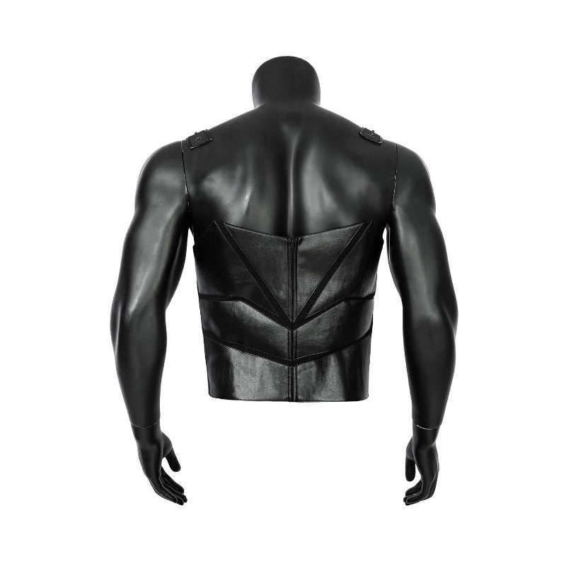Costume Cosplay Batman Version Film en Cuir PU pour Halloween et Fêtes