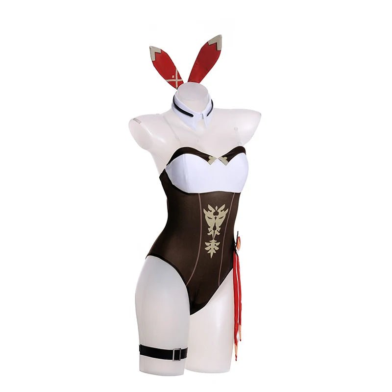 Costume de Fille Lapin Amber Genshin Impact - Tenue Complète