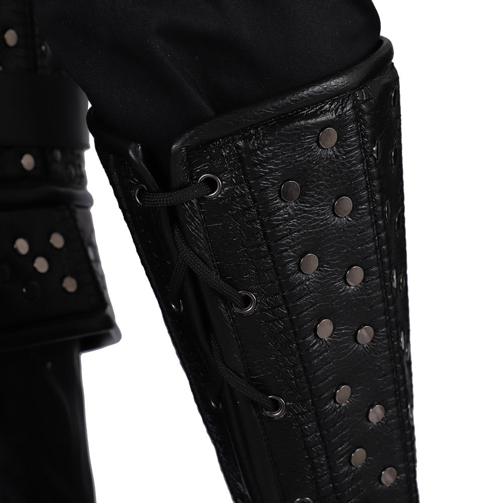 Costume Cosplay The Witcher Geralt de Rivia - Tenue de Jeu de Haute Qualité