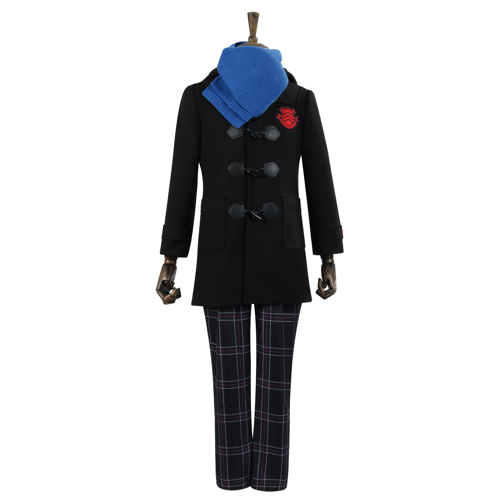 Costume Cosplay Hiver Persona 5 Ren Amamiya Manteau en Laine Authentique