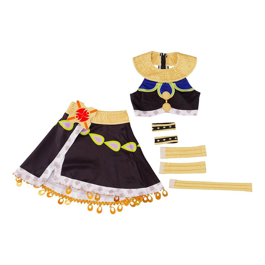 Costume Cosplay Lady Riju pour Femmes | Haut Jupe Robe | Halloween & Carnaval