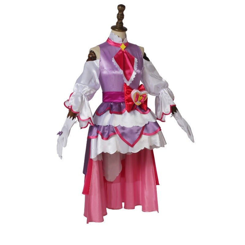 Costume Cosplay Anime Hugtto! Pretty Cure Cure Ruru Amour - Design Élégant pour les Fans