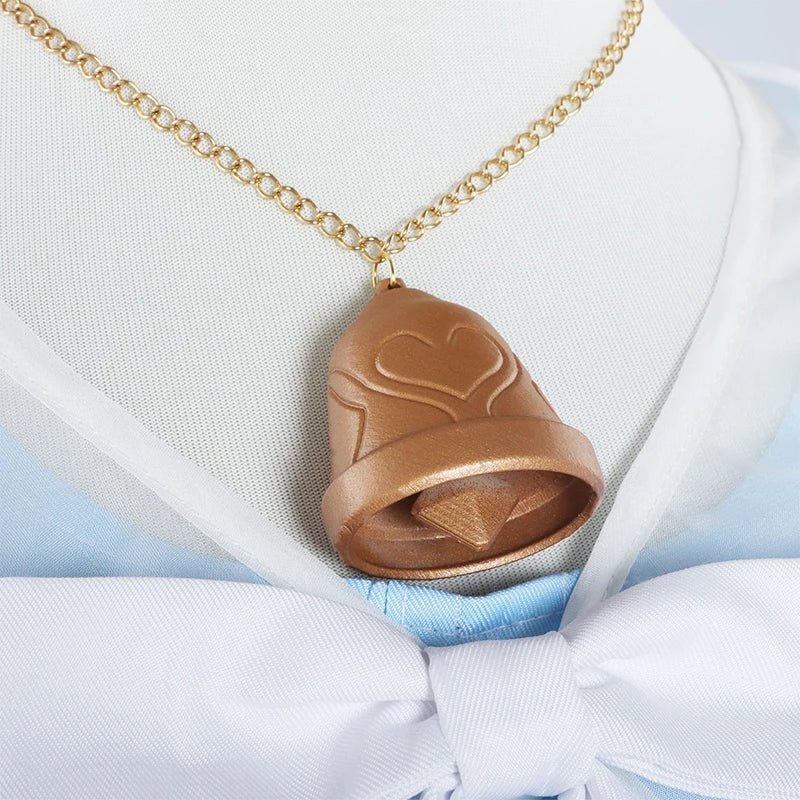 Robe Ganyu Genshin Impact Dégradé Bleu et Blanc - Costume Cosplay Élégant pour Femmes