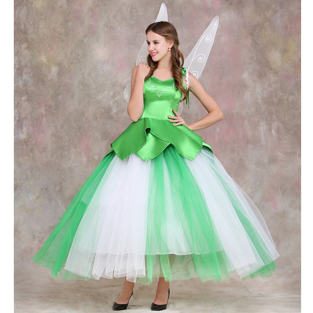 Costume de Cosplay Tinker Bell Série Disney | Tenue de Fée pour Halloween, Fêtes et Événements Cosplay