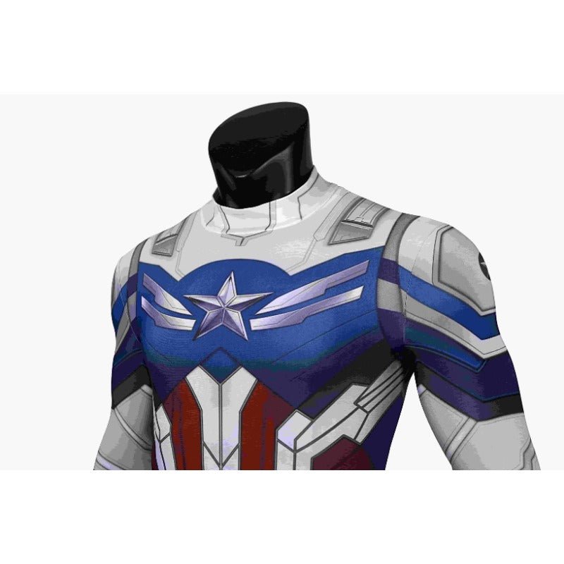 Costume Cosplay Sam Wilson 3D Imprimé – Le Faucon et le Soldat de l'Hiver