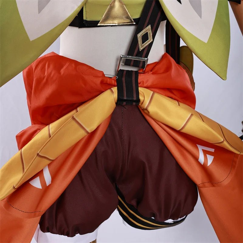 Costume Cosplay Kachina Natlan Or Tacheté de Genshin Impact pour Femmes - Tenue de Fête d'Halloween
