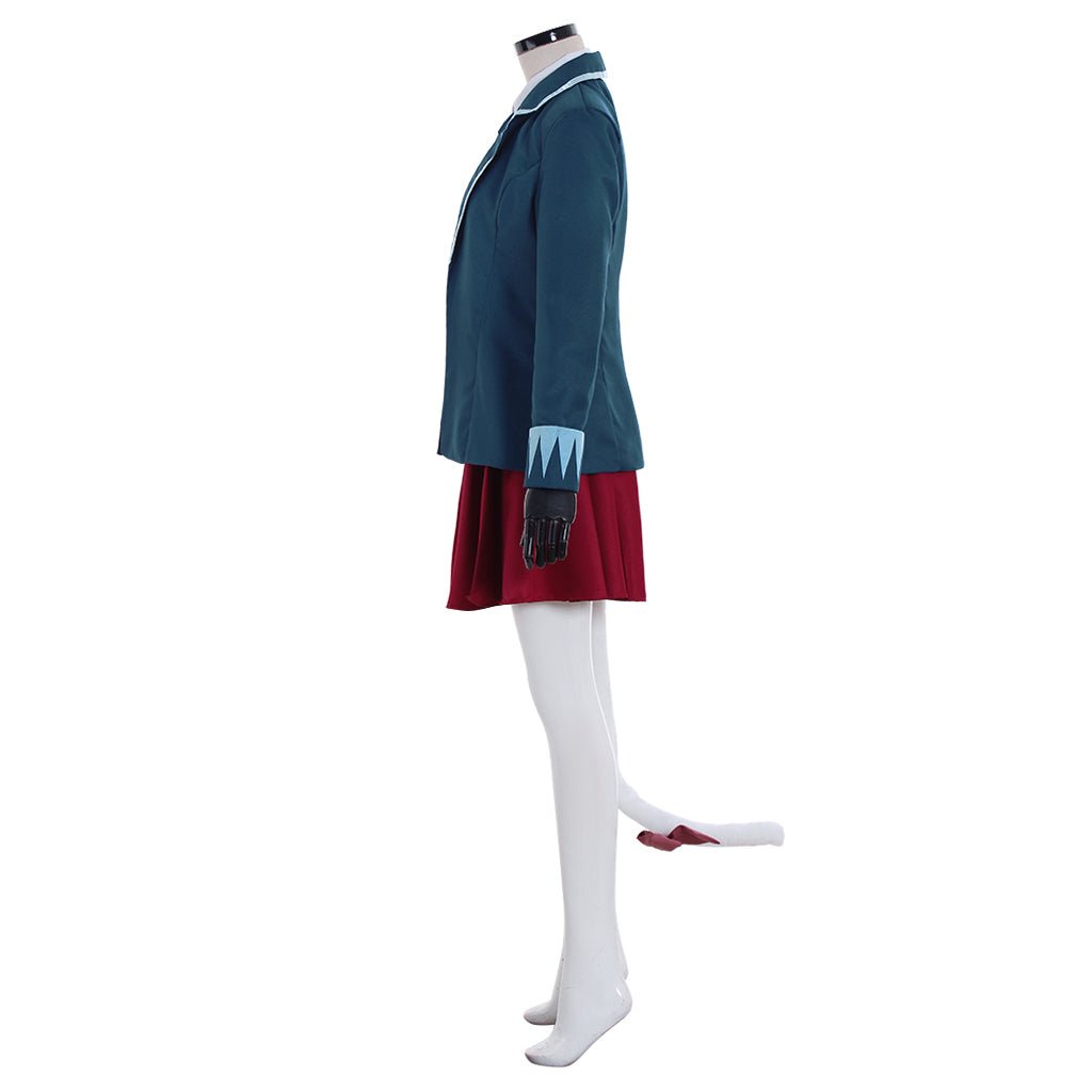 MengXin Fairy Tail Saison Finale Carla Forme Humaine Robe Costume Cosplay Uniforme Scolaire