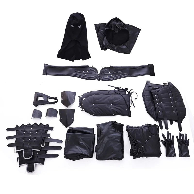 Costume Cosplay Noob Saibot - Uniforme Ninja Noir pour Hommes Mortal Kombat