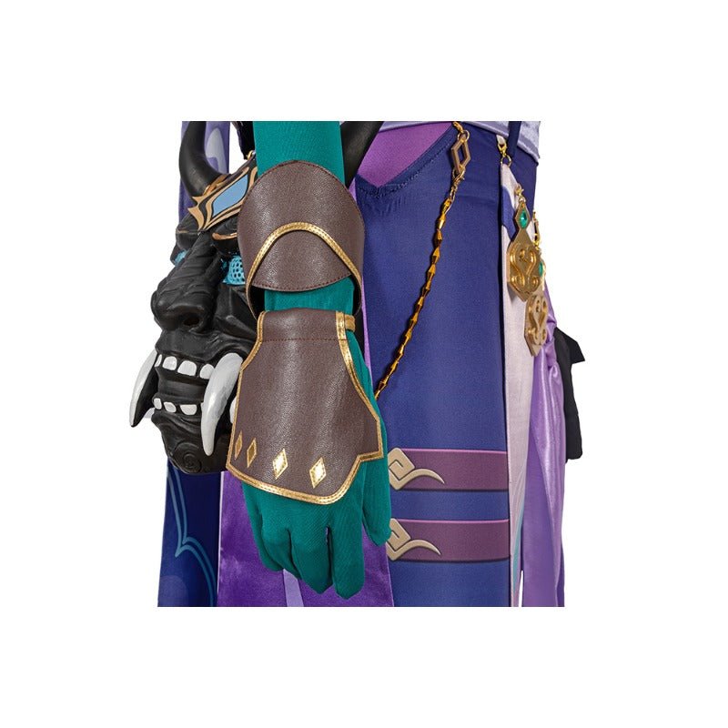 Costume Cosplay Xiao pour Halloween, Noël, Fête, Anime, Jeu, Roleplay