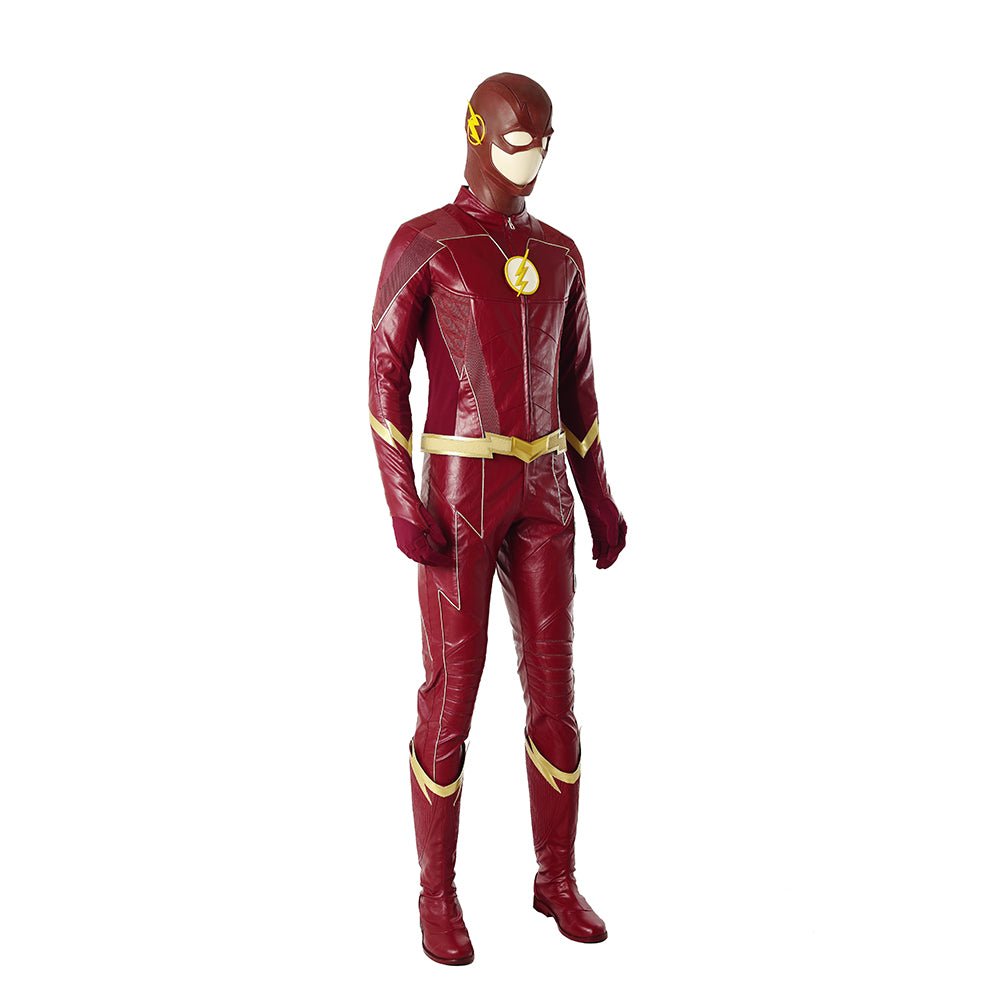 Costume Cosplay Barry Allen Saison 4 The Flash - Tenue de Série TV de Haute Qualité