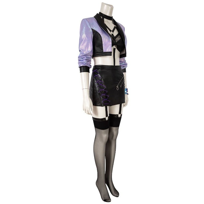 Costume Cosplay League of Legends KDA All Out Evelyn 2020 Taille Standard