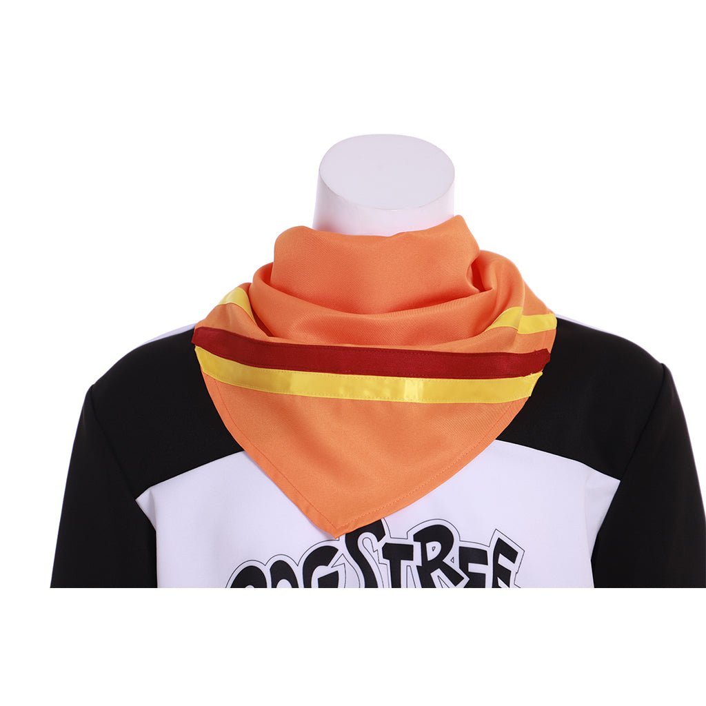Costume Cosplay Pence Kingdom Hearts Ensemble Complet avec Écharpe | Tenue Authentique du Jeu