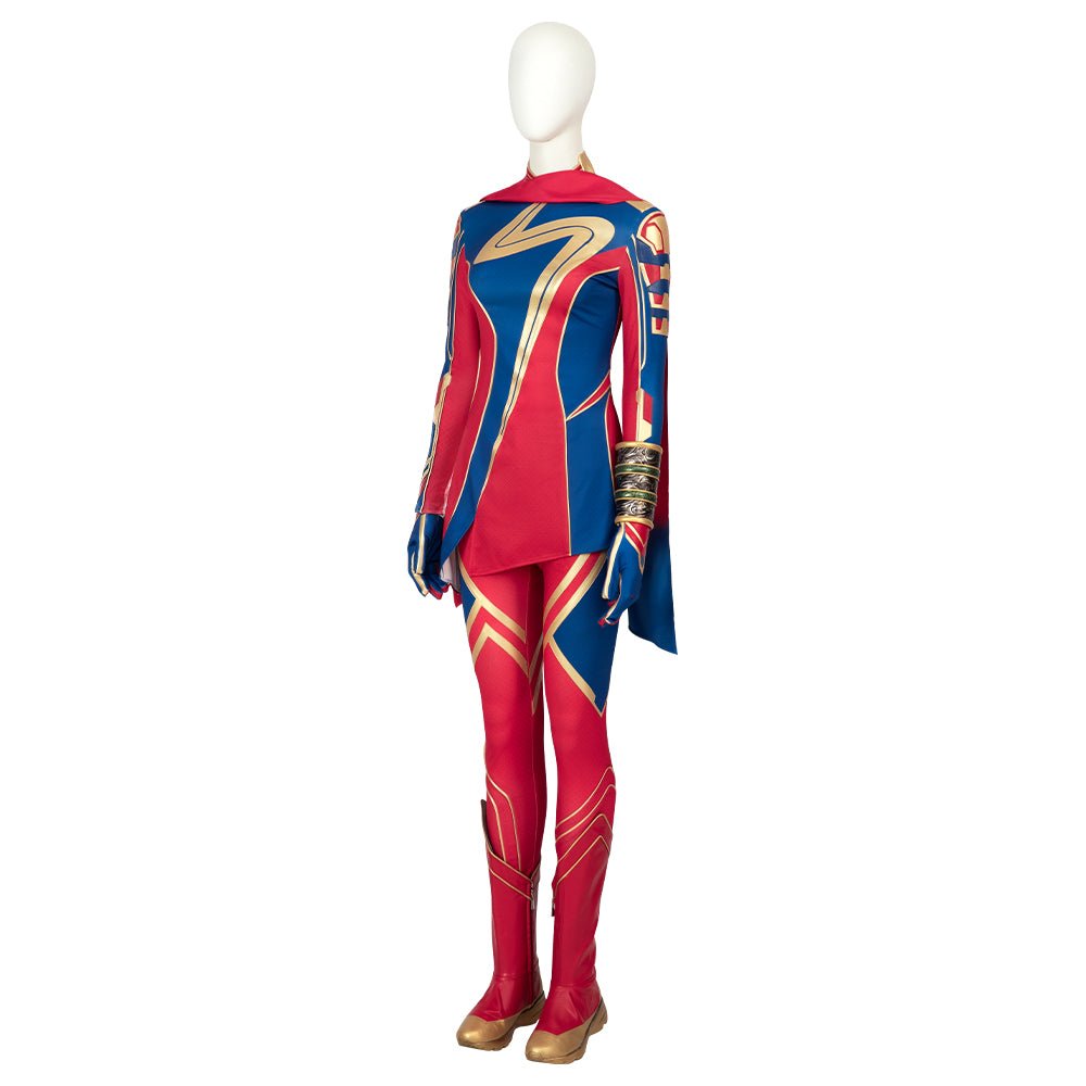 Costume Cosplay Ms. Marvel Kamala Khan de Captain Marvel 2