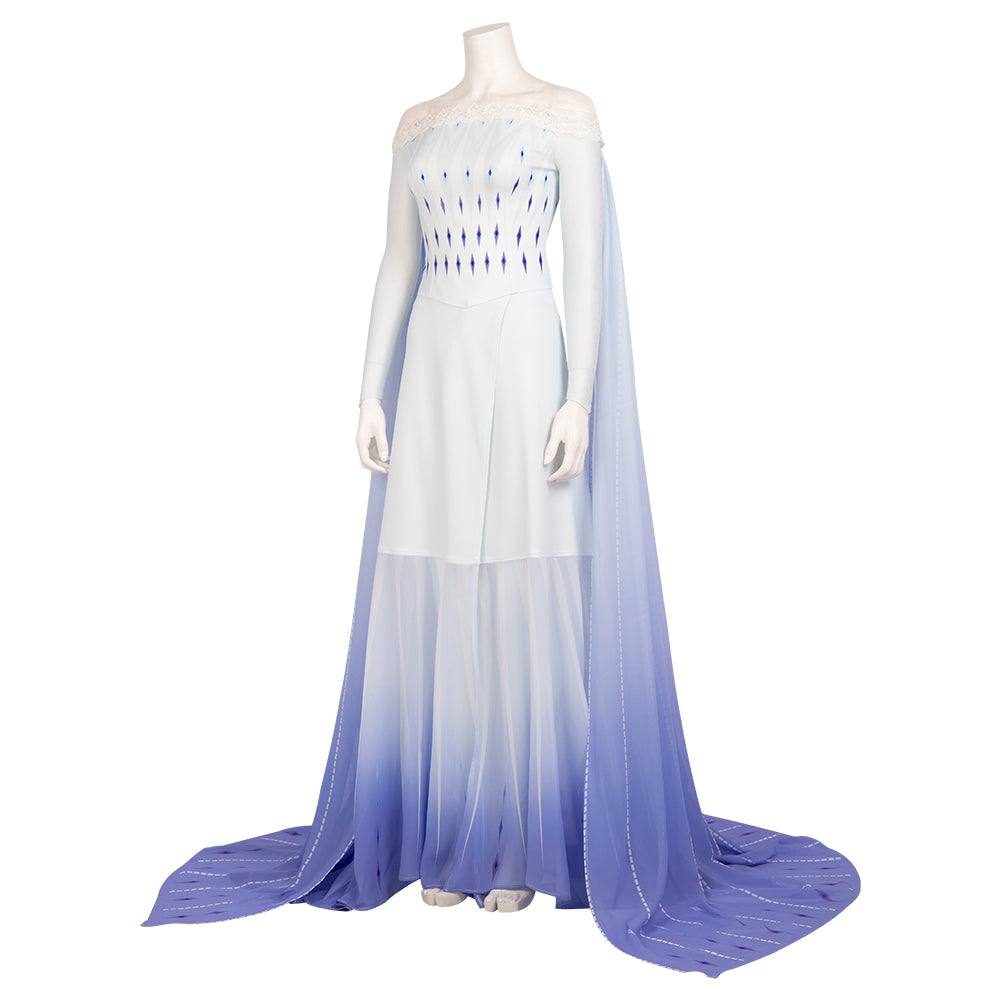 Costume Cosplay Elsa Frozen 2 - Qualité Premium pour Anime