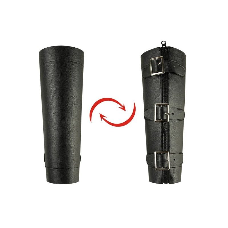 Costume Cosplay Trish DMC 5 - Haut Tube et Pantalon en Cuir PU Noir Ensemble Complet pour Halloween