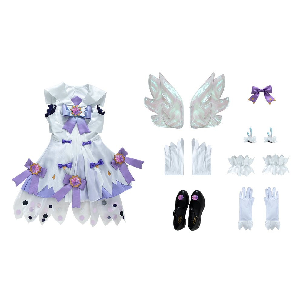 Costume Cosplay Roi de la Gloire Yao Prière des Temps - Élégante Tenue Fantastique pour Fans