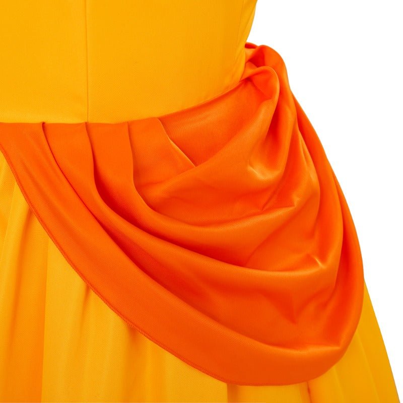 Robe Cosplay Rosalina avec Couronne - Costume Princesse Daisy pour Halloween & Fêtes