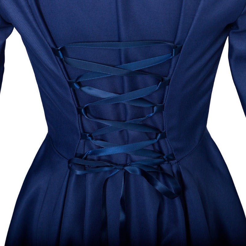 Robe Gothique Médiévale Vintage – Costume Cosplay Femme à Manches Longues et Coupe Bodycon