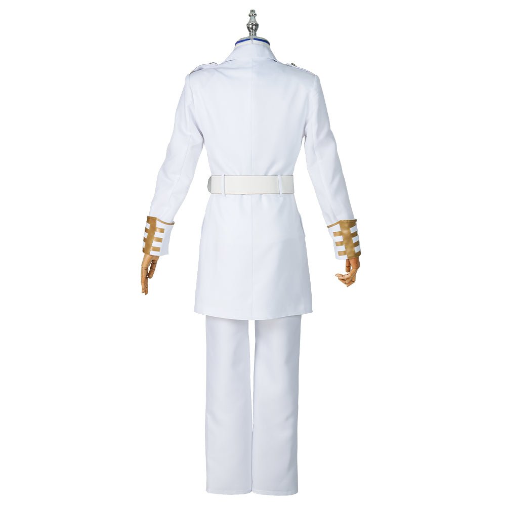 Costume Cosplay Quincy Ishida Uryuu Ginreigojiaku pour Homme - Uniforme de Fête Halloween Bleach