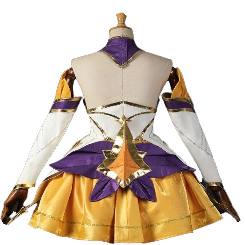 Costume Cosplay Star Guardian Seraphine Femme - Jeu LOL - Tenue pour Halloween et Carnaval
