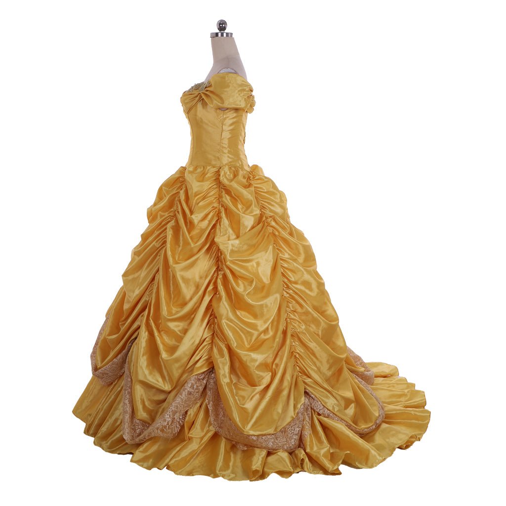 Costume Cosplay Princesse Belle | Robe Adulte Princesse Disney Belle pour Halloween & Fêtes à Thème
