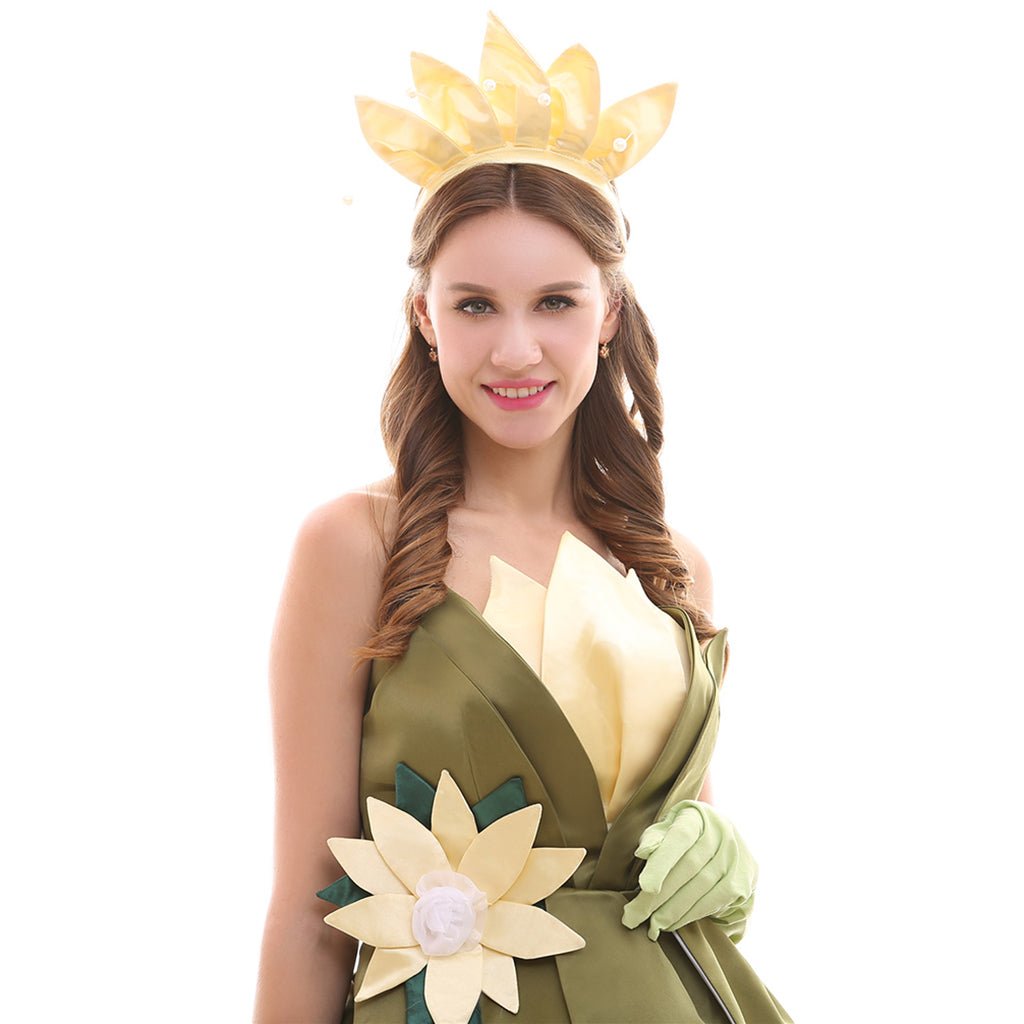 Costume Cosplay Princesse Tiana Series | Robes Élégantes pour Cosplay, Fêtes et Halloween